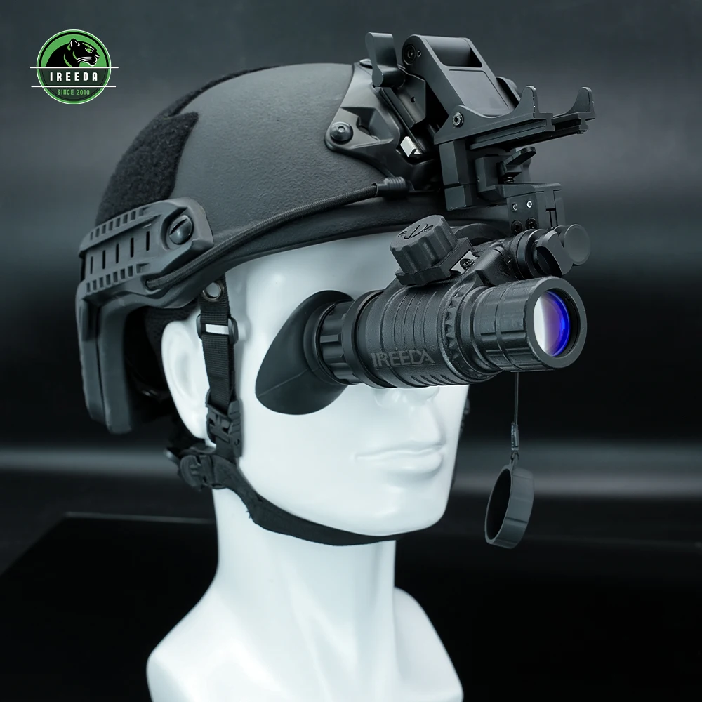 تلسكوب NVM-22 FOM 1200+ IP65 معدات رؤية ليلية احترافية مقاومة للماء صغيرة الحجم مع الفوسفور الأخضر