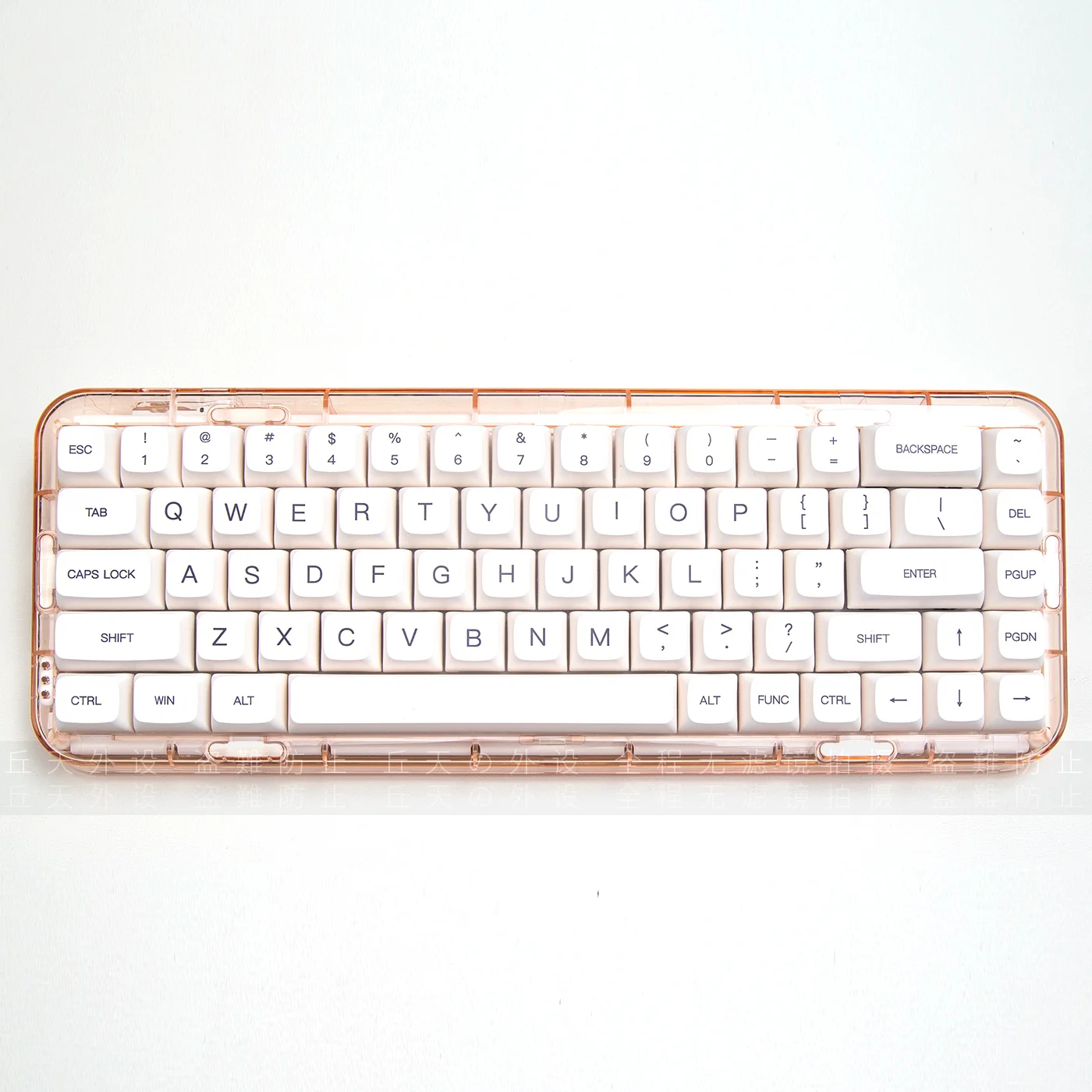 

Minimalist White Keycap PBT Ball Cap XDA Japanese Simplified White 61/64/68/84/87/980/104/108