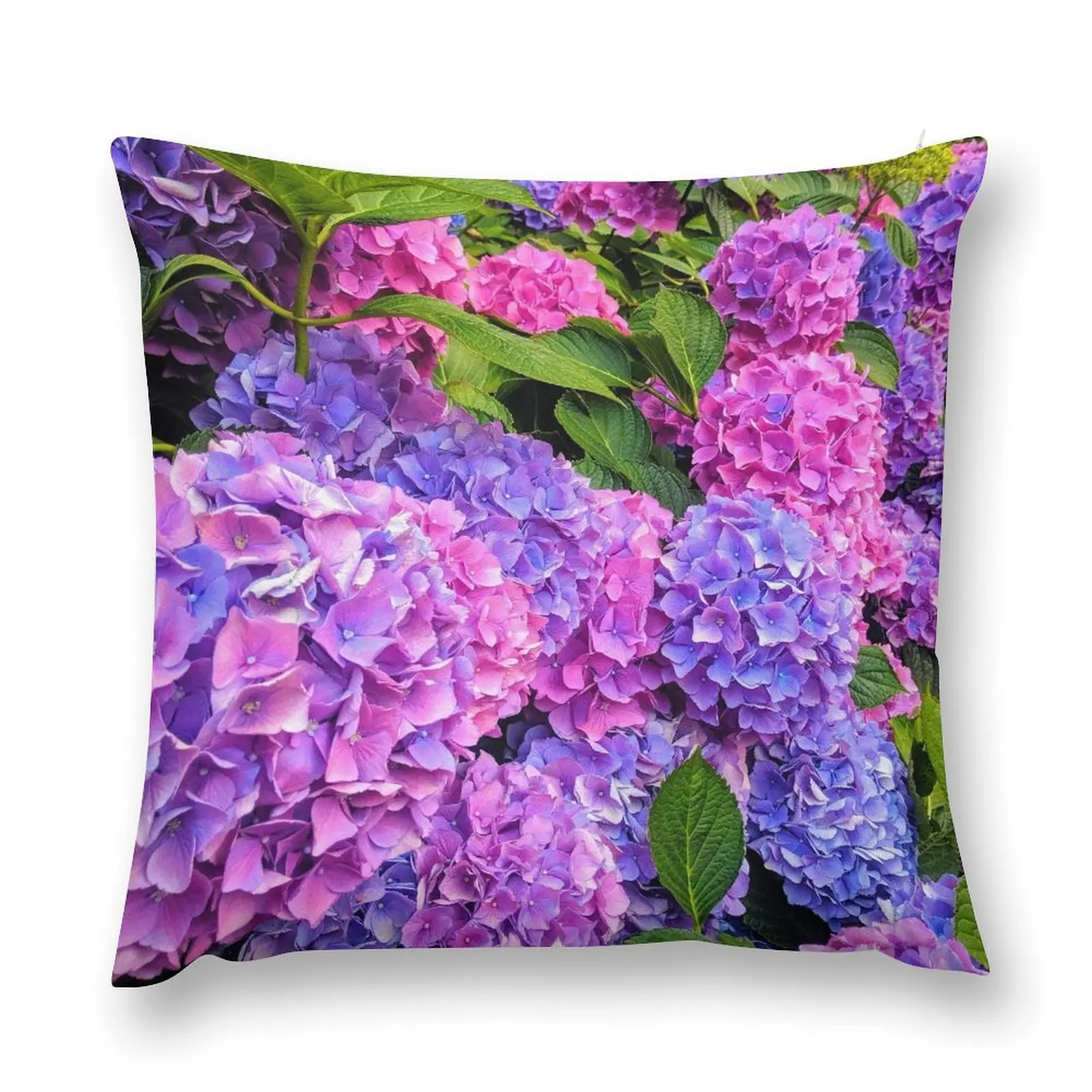 

Hydrangeas at the Victoria & Albert Museum Throw Pillow luxury throw pillow covers Sitting Cushion pillow