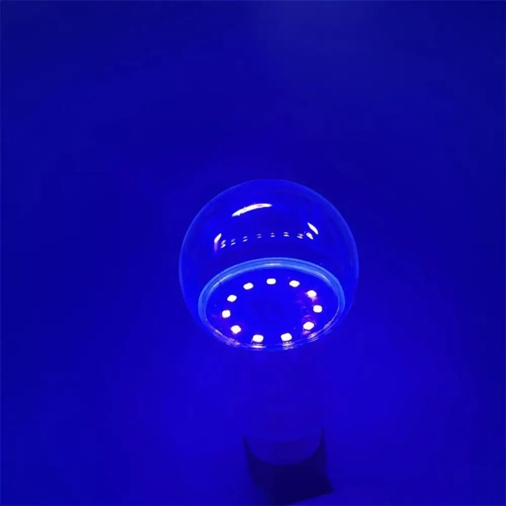 ブラックライト紫外線ランプUVパープル電球360グローE27 UV電球雰囲気10Wパープルブラックライト電球バー装飾