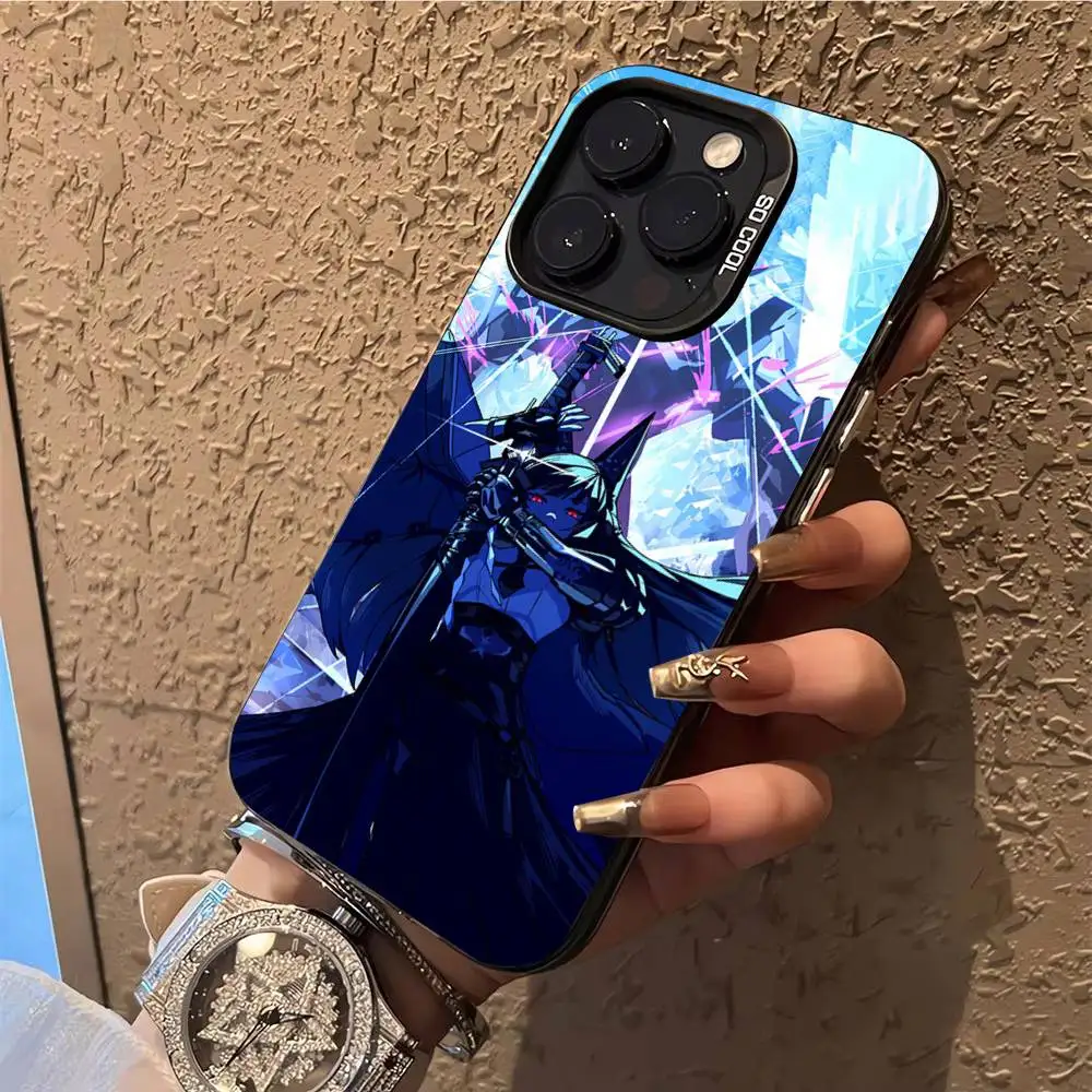 H-Hoshimi M-Miyabi ZZZ Phone Case For iPhone 17,16,15,14,13,12,X,8,Pro,Max,Plus,E,SE4,Air,Mini IMD Matte Black #6