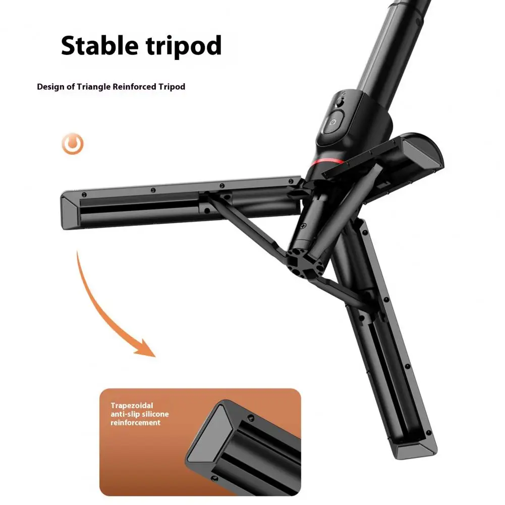 확장 가능한 셀카봉 초경량 휴대용 셀카봉 초경량 자기 셀카봉 삼각대(360도 고)