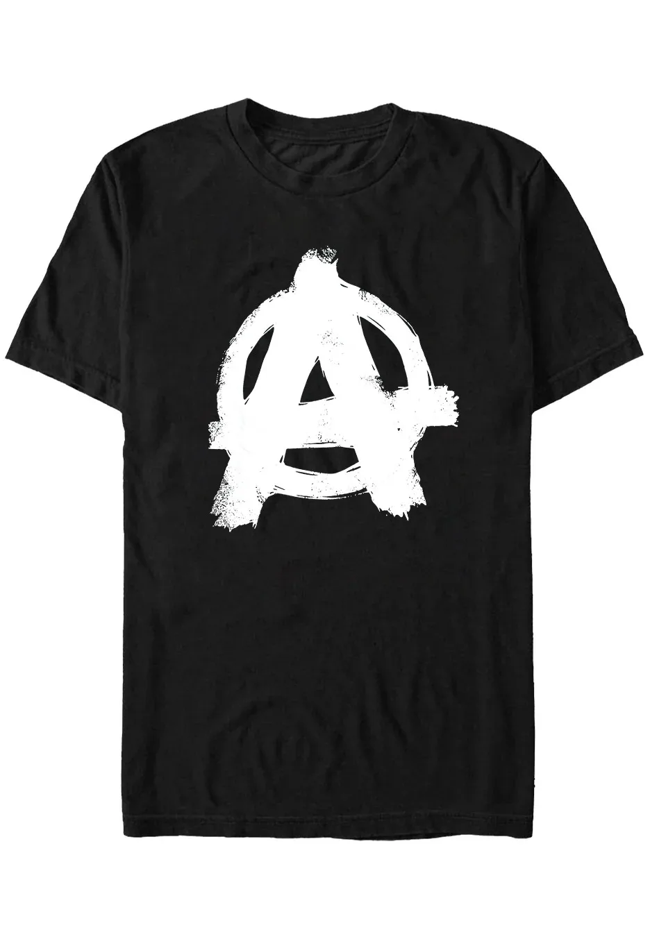 

Rage Anarchy White Surf Trend Clothing Printing Summer Luxury Brand Cotton Men's and Women's T-Shirts Short Sleeves