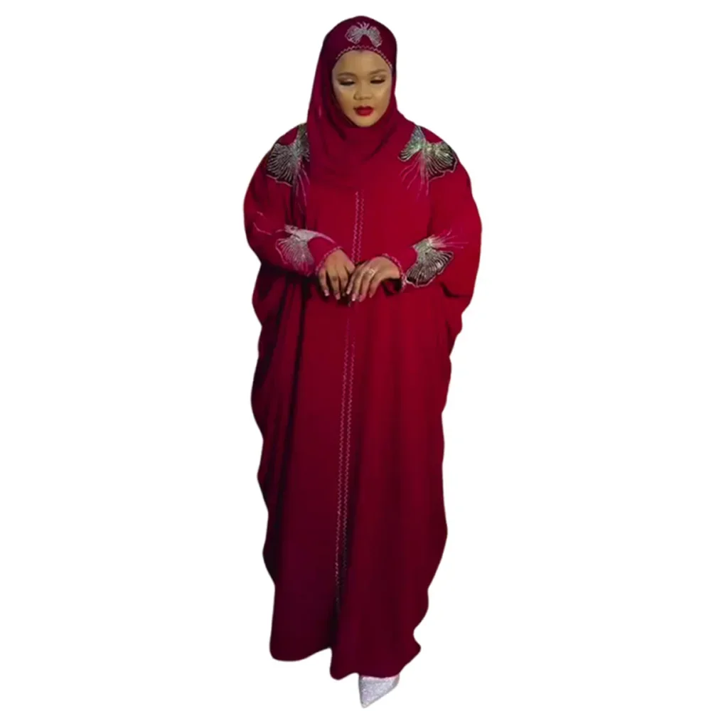 

Customized 2025 Abayas For Women Dubai Luxury African Muslim Fashion Dress Caftan Marocain Evening Party Dresses Boubou Robe Dje