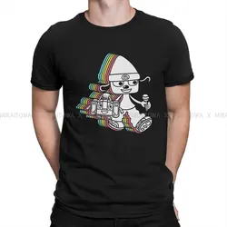 Neon Fashion TShirts Parappa the Rapper Music Game Male Harajuku Fabric Tops T Shirt O Neck