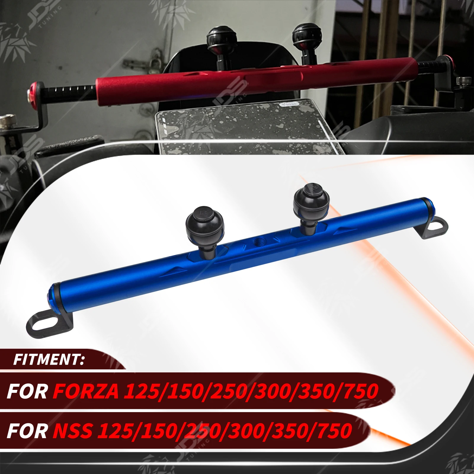 For HONDA FORZA/NSS 125/150/250/300/350/750 Crossbar Balance Beam Multifunction Bar Phone Holder Bracket Accessories Parts
