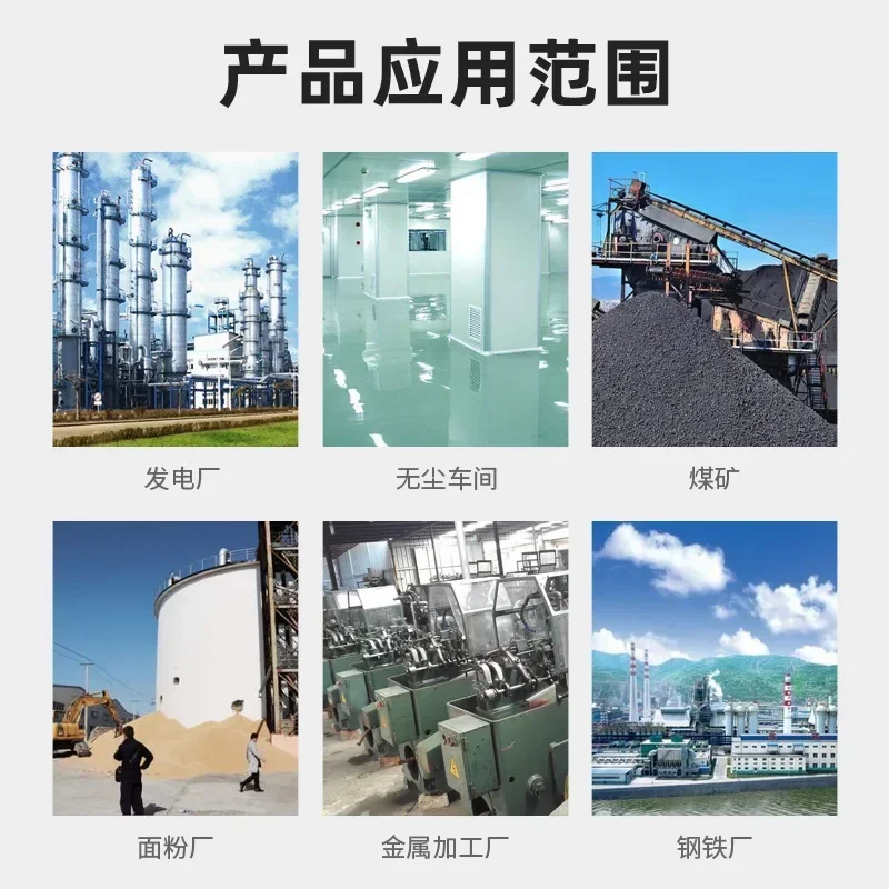 Top Quality  Industrial Explosion-Proof Workshop Dust Concentration Detector Particulate Matter Sensor Alarm Laser Dust Ala