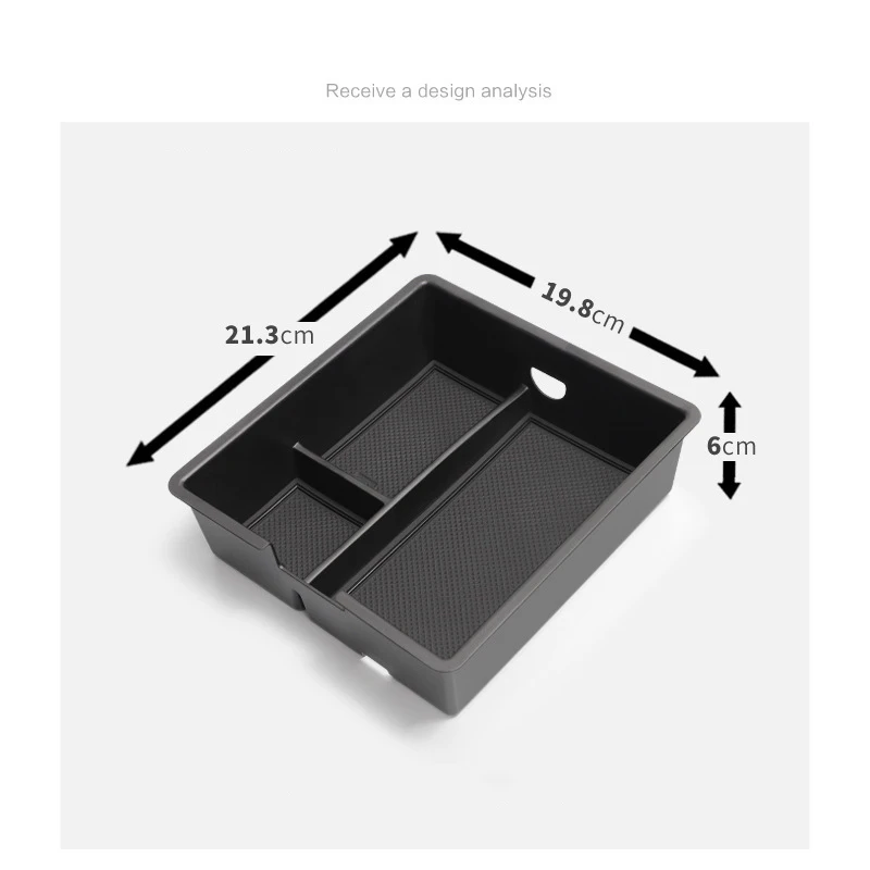 لكزس GX550h 2024 2025 مسند ذراع السيارة صندوق تخزين وحدة التحكم المركزية الحاويات درج منظم الملحقات الداخلية