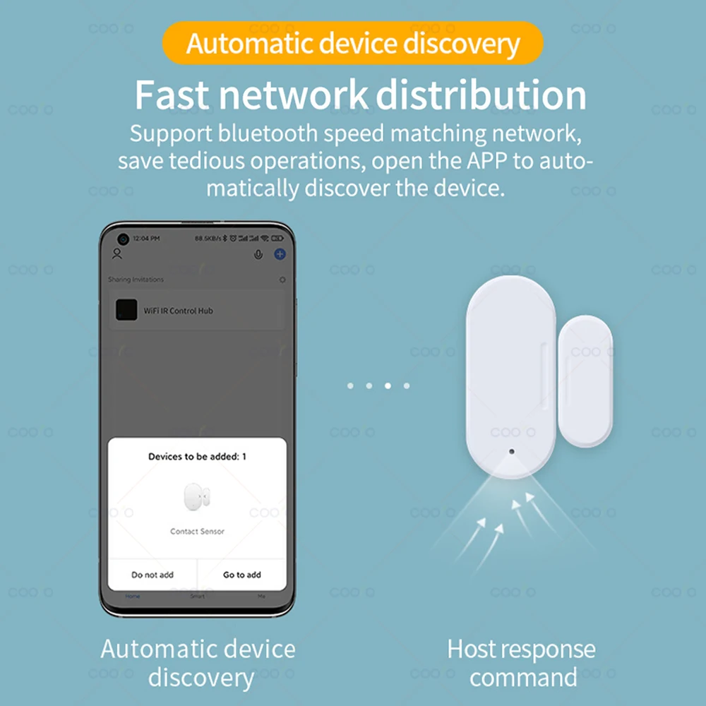 ZigBee Door Window Sensor Lux Light/ Vibration Detect 2 in 1 Real Time Wireless Magnetic Alarm Works with Alexa Google HA Z2M