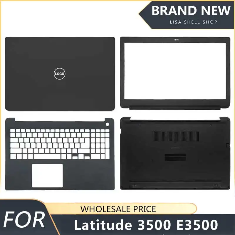 

Новинка для ноутбука Latitude 3500 E3500, задняя крышка ЖК-дисплея, передняя панель, верхняя часть упора для рук, нижняя база, петли корпуса