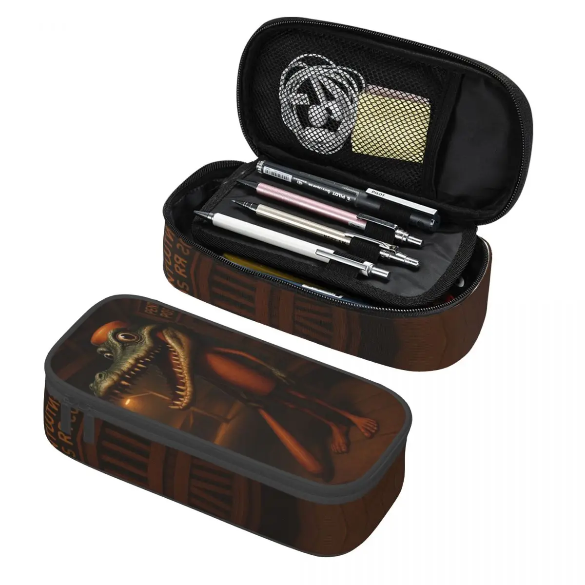 

Italian Brainrot Meme Tung Tung Sahur Accessories Pen Box Large-capacity For School Pencil Bag Perfect Gifts