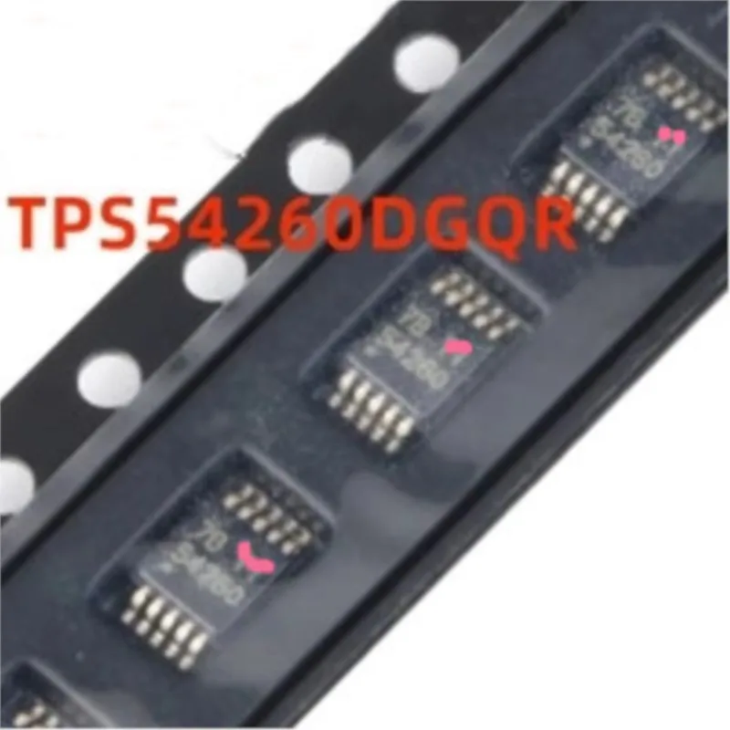 TPS54260DGQR 54260 TPS54260 TPS54260DGQ TPS54260DGQR MSOP-10 3.5-60V 2.5A 5pcs