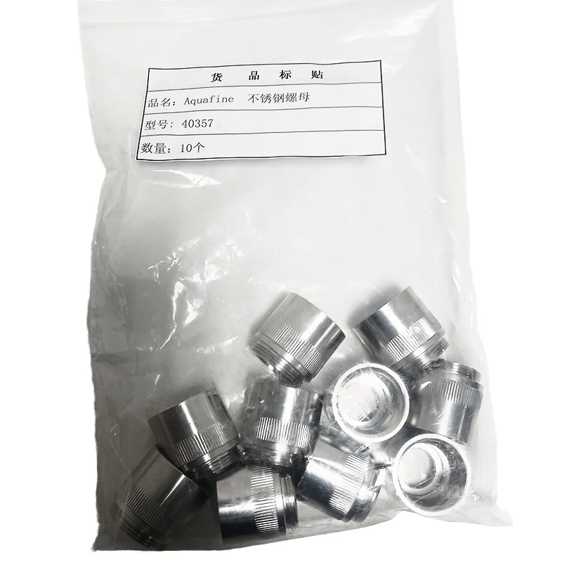 New Original Aquafine Compression Nut 40357 for Textile Machine Parts