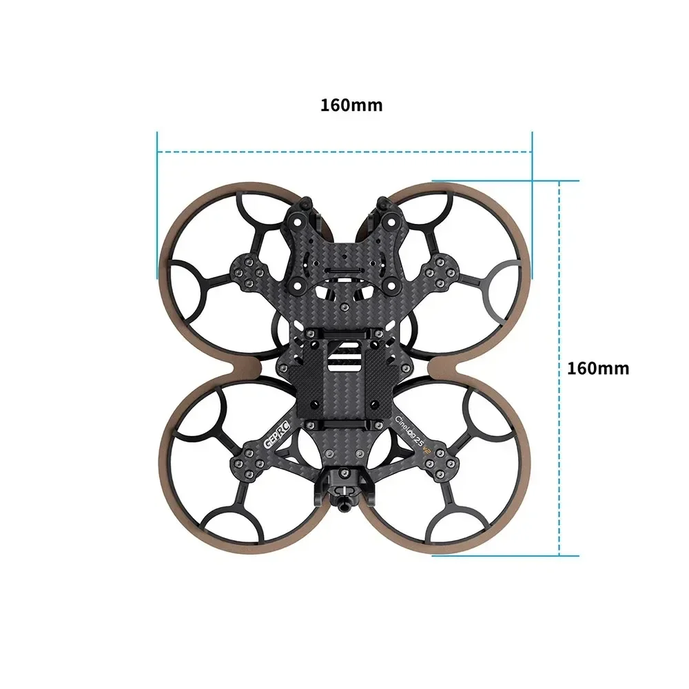GEPRC Cinelog25 V2 GEP-CL25 V2 الإطار 2.5 بوصة أجزاء المروحة ملحق قاعدة كوادكوبتر FPV حرة سباق الطائرة بدون طيار أدوات RC