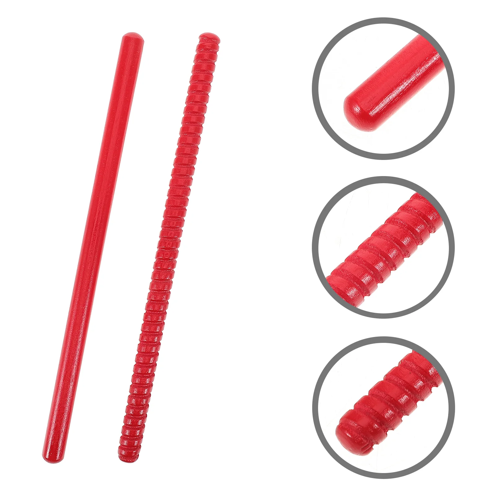

2 Pcs Percussion Instrument Drumsticks Accessories Boutique Rhythm Beating for Kids Classical Wooden Musical Instruments Baby