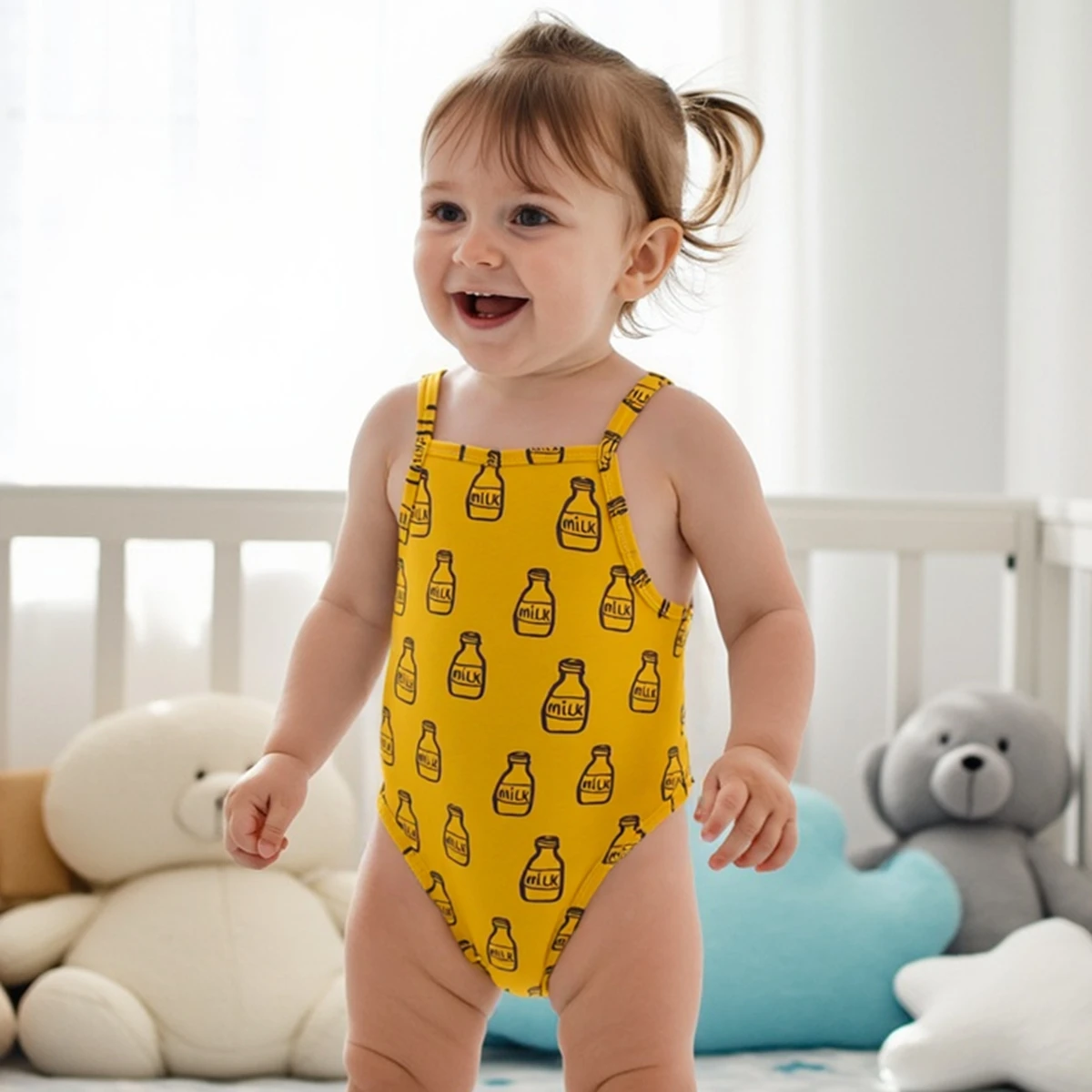 Summer Fashion Cotton Toddler Boys Girls Sleeveless Bodysuits Infants Clothing