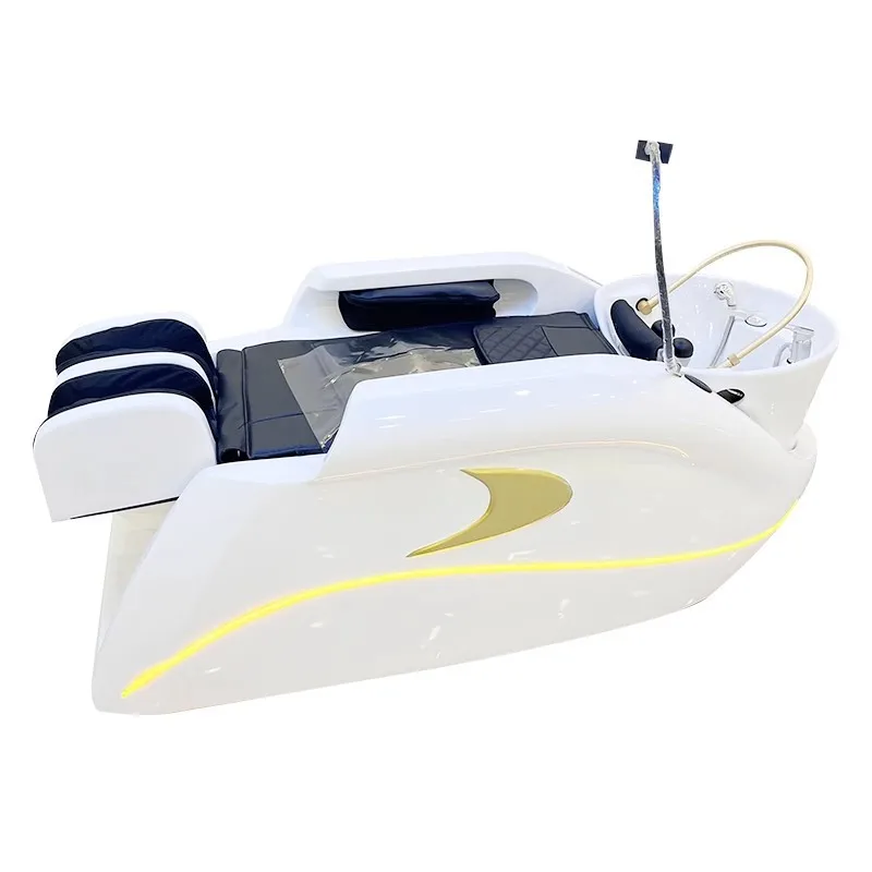 

Automatic intelligent electric massage shampoo bed, barber shop, hair flush bed