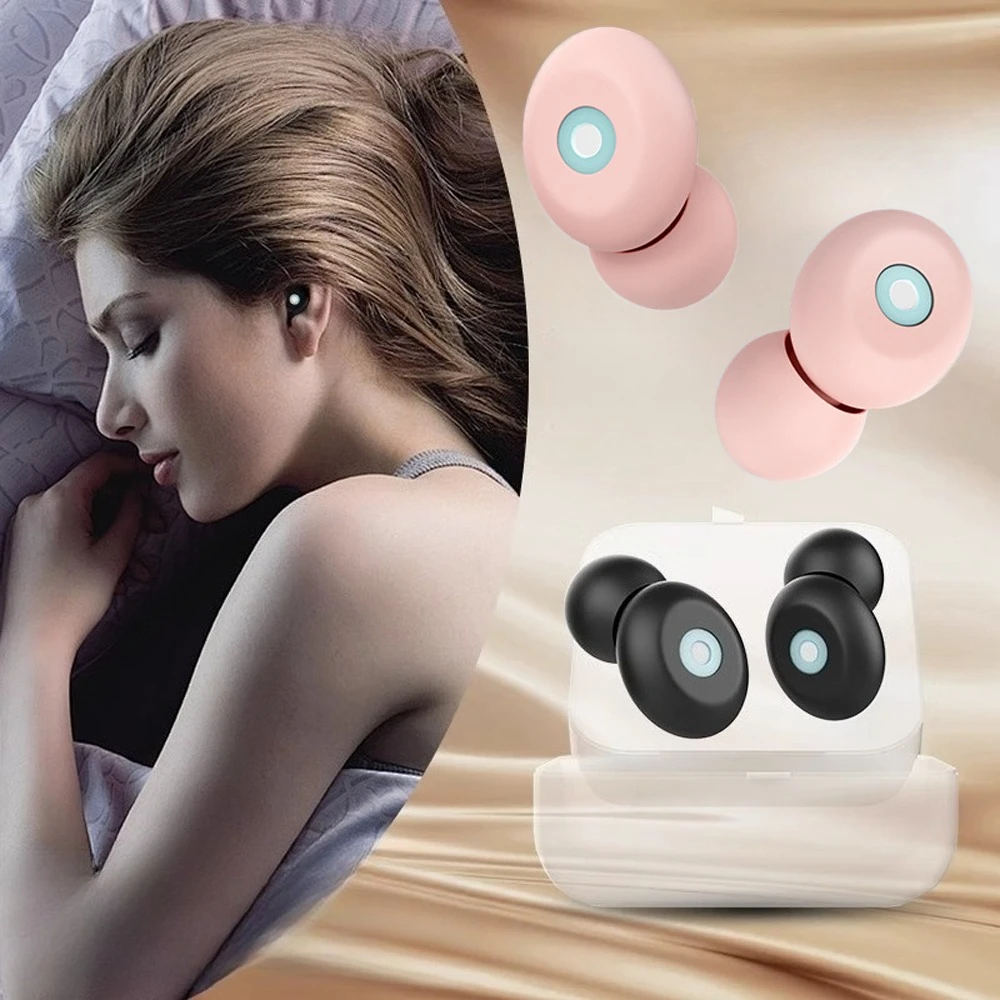 Anti Noise Silicone Ear Plugs for Sleep Reusable Concert Filter Ear Plug Portable Travel Earplugs Set Hearing Safety Protection