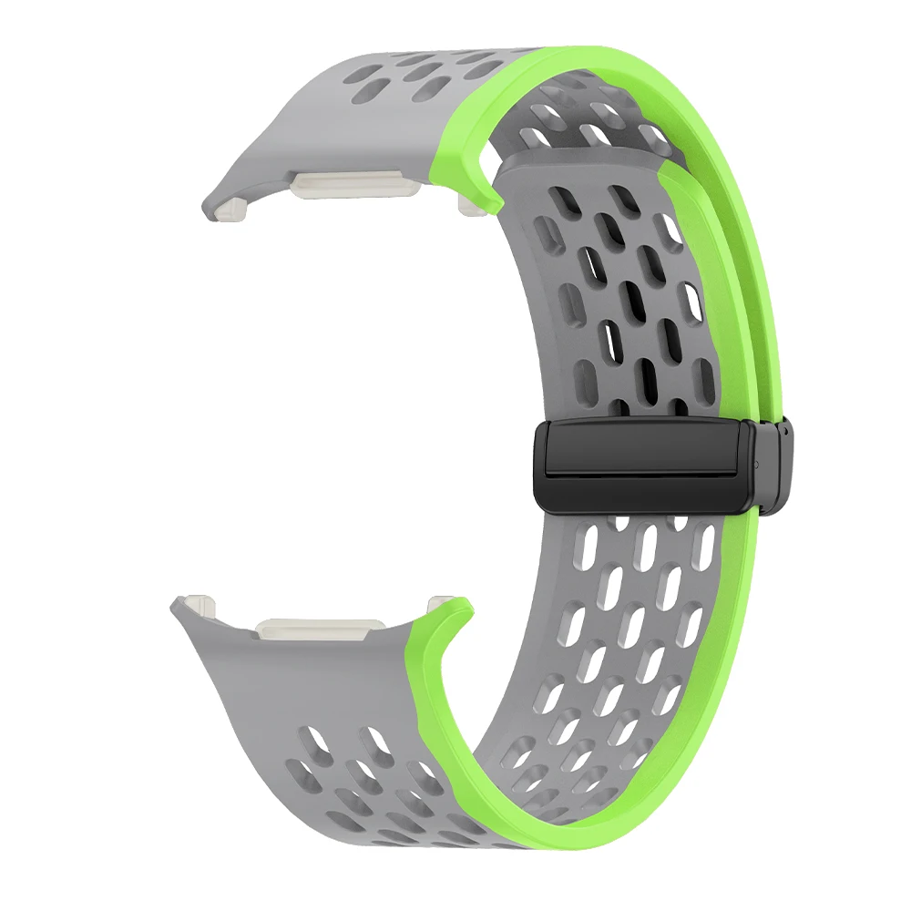 Magnetic D Buckle Strap For Samsung Galaxy Watch Ultra 47mm LTE Bracelet Breathable No Gaps Watchband Galaxy Ultra 47MM Correa image 6
