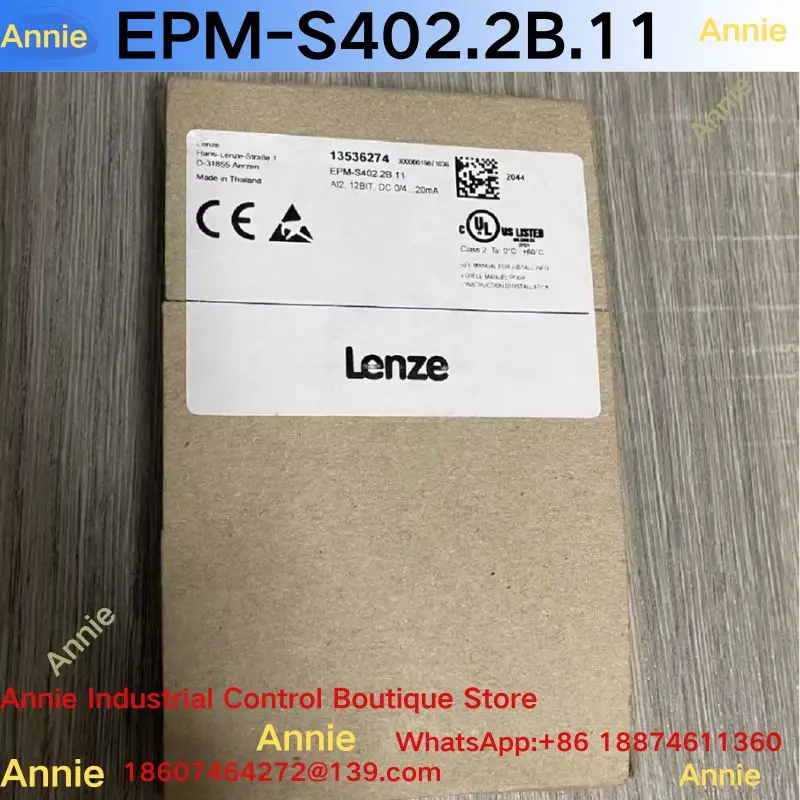 

Совершенно новый модуль ПЛК EPM-S402.2B.11, номер заказа 13536274