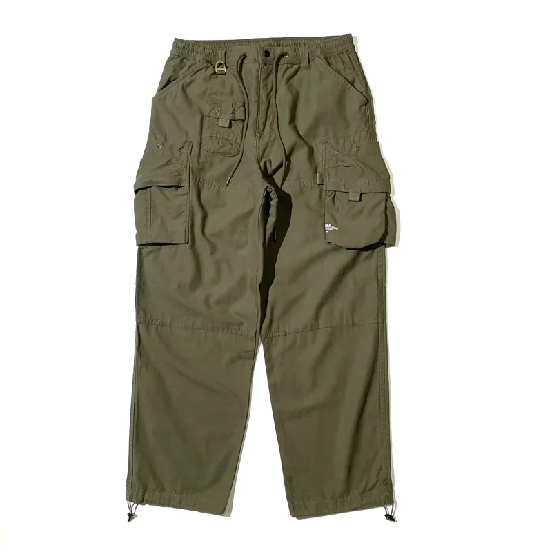 Japanese retro tooling functional outdoor sports mountaineering camping skateboard pants
