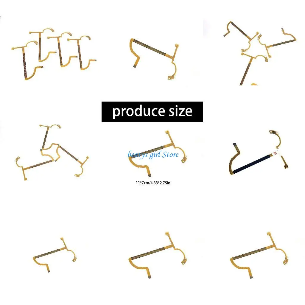 

C7AB Durability FPC Cable for 28-300mm f/3.5-6.3 Camera Lens Repair Smooth Focusing Adjustment Wear Resistant Material