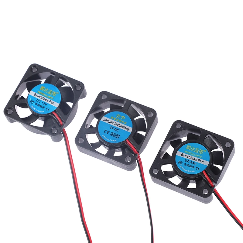 1 قطعة ثلاثية الأبعاد جزء الطابعة مروحة 4010 2 دبابيس 40 مللي متر 40X40X10 ملليمتر 4 سنتيمتر Videokaart تيار مستمر 5 فولت/12 فولت/24 فولت 4010 2P #6