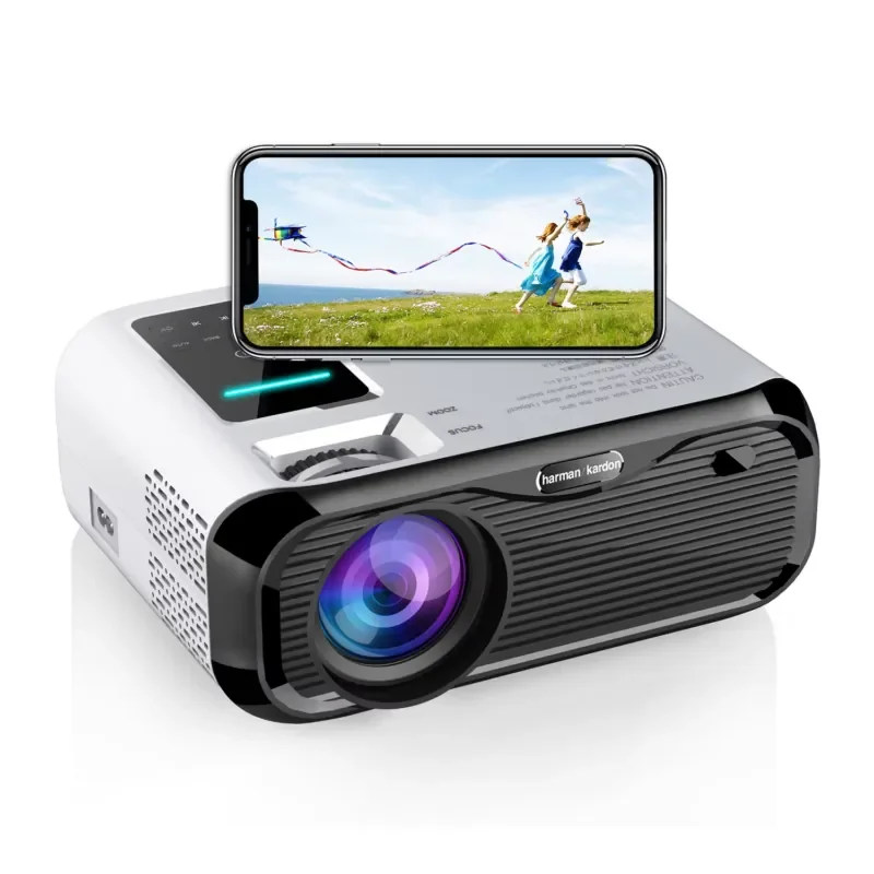 E501H Home Theater Native 1080P HD LED Projector USB Android 9.0 Smart Video Portable LCD Projectors for Teaching Meeting