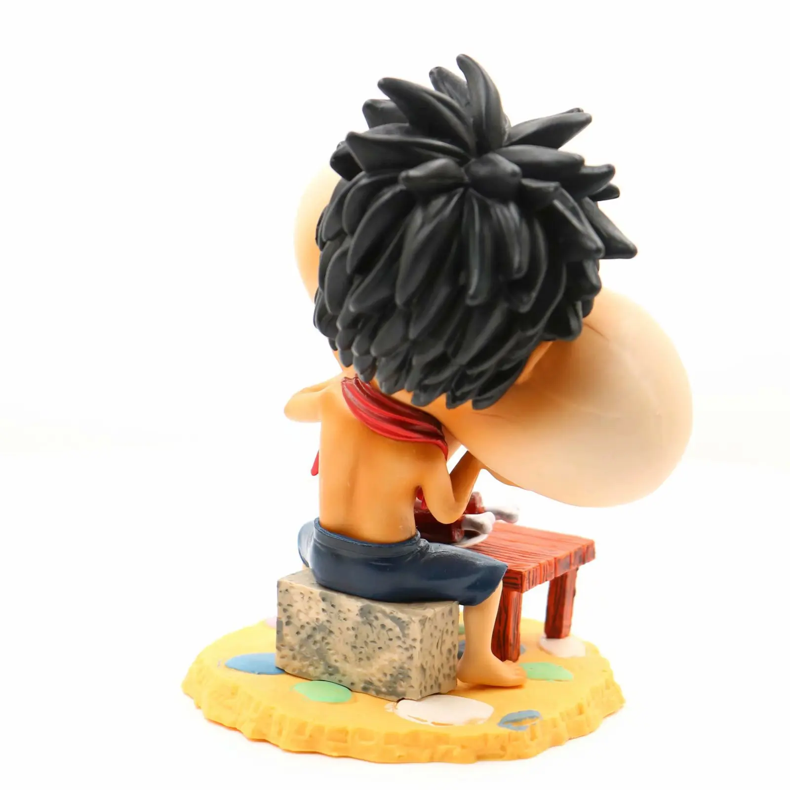 One Piece Anime 13cm Chopper Luffy Usopp Very Happy Cartoon Toys Model Action Figure Pvc Collection Desktop Figurine Gift