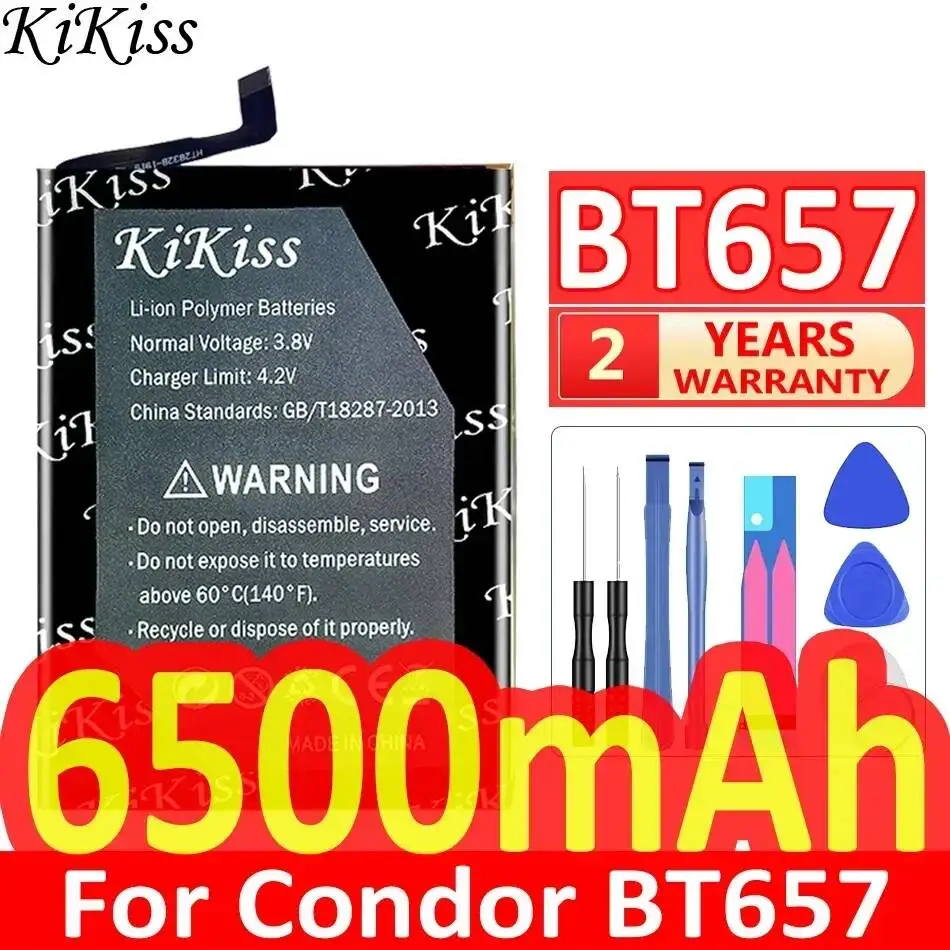 

6500mAh Mobile Phone Battery For Condor BT657 Premium Replacement