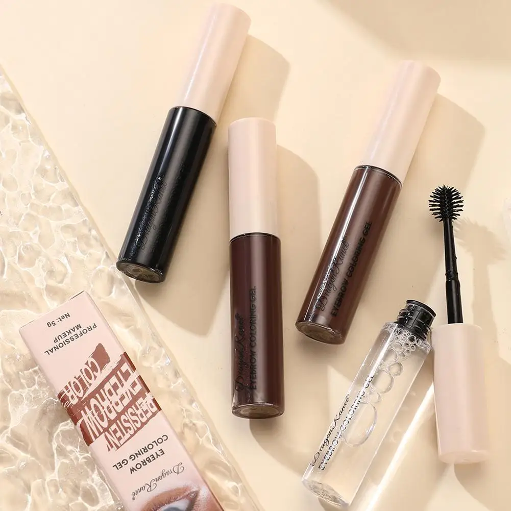 1Pcs Wild Brow Eyebrow Dye Cream Waterproof Long-lasting Makeup to Create Natural 3D Wild Eyebrows Easy To Apply Mascara