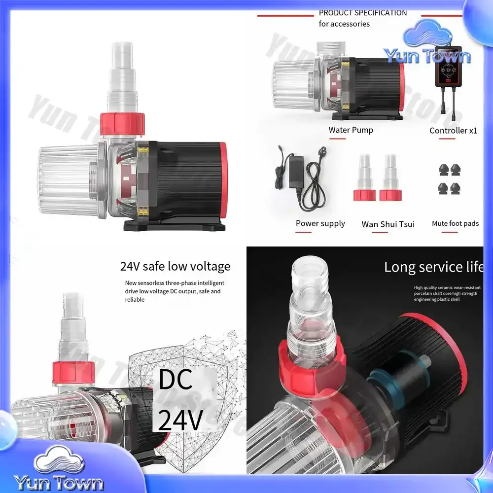Fish tank Variable Frequency Water Pump, Circulating Pump, Multi-function Large Flow Water Pump