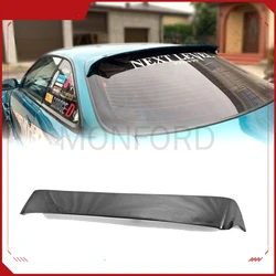 Car-styling For Nissan S14 Silvia FRP Fiber Glass Unpainted Car Roof Spoiler Rear Window Wing