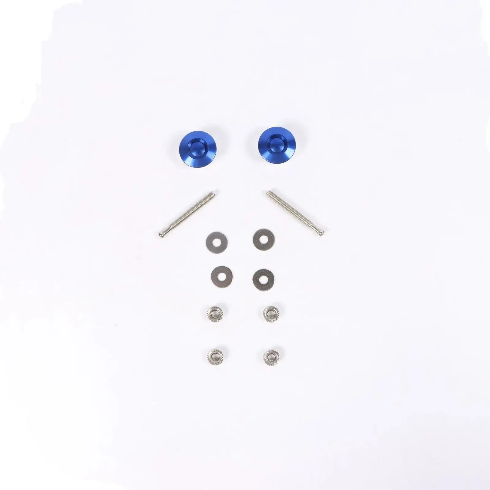 

Universal Quick Release Hood Pins Bumper Latch FOR All Vehicles OE 74185-S5A00 Aluminum