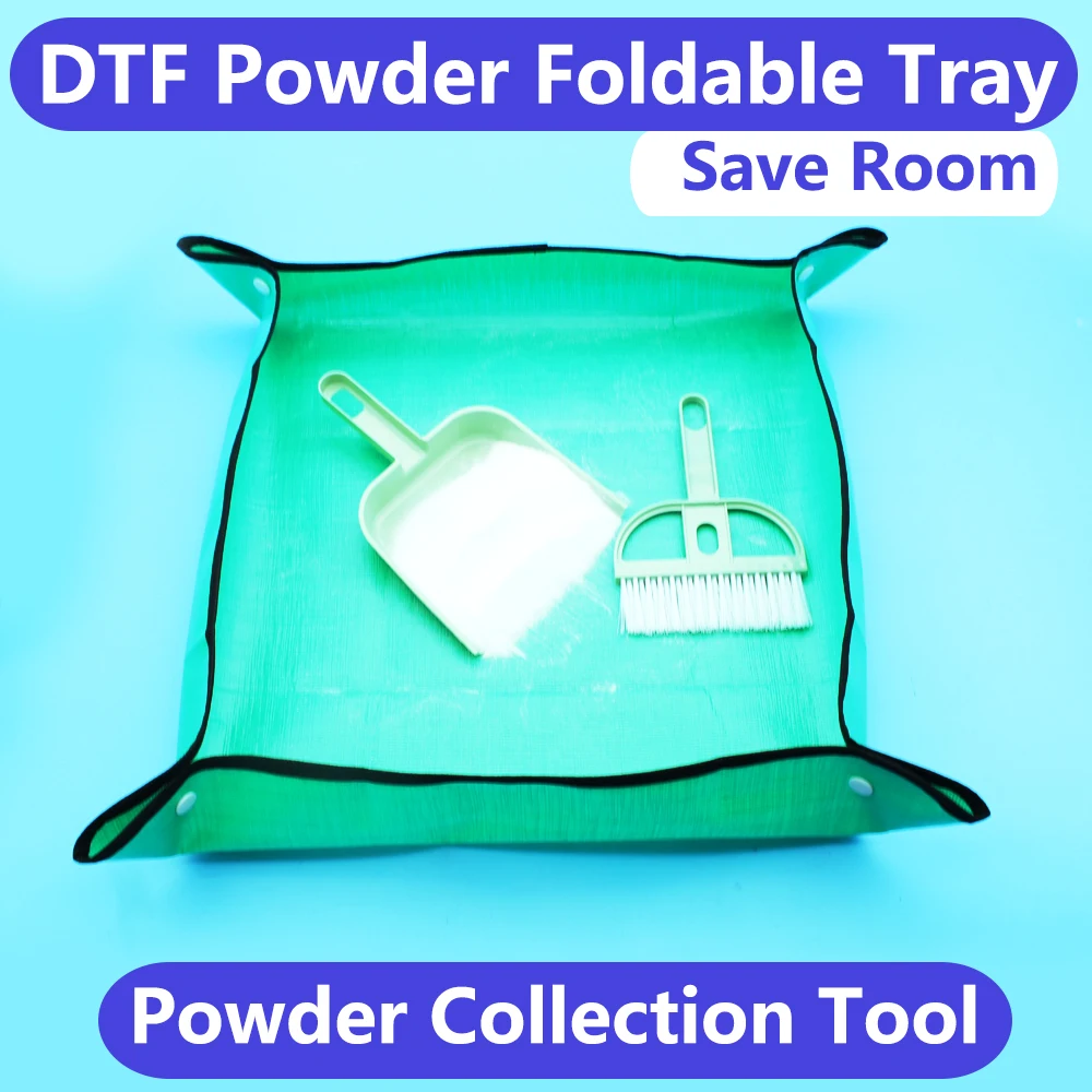 DTF PET فيلم A3 A4 لوحة لاصقة DTF الساخن تذوب مسحوق شاكر صينية جمع أداة التسامي مسحوق هز جامع