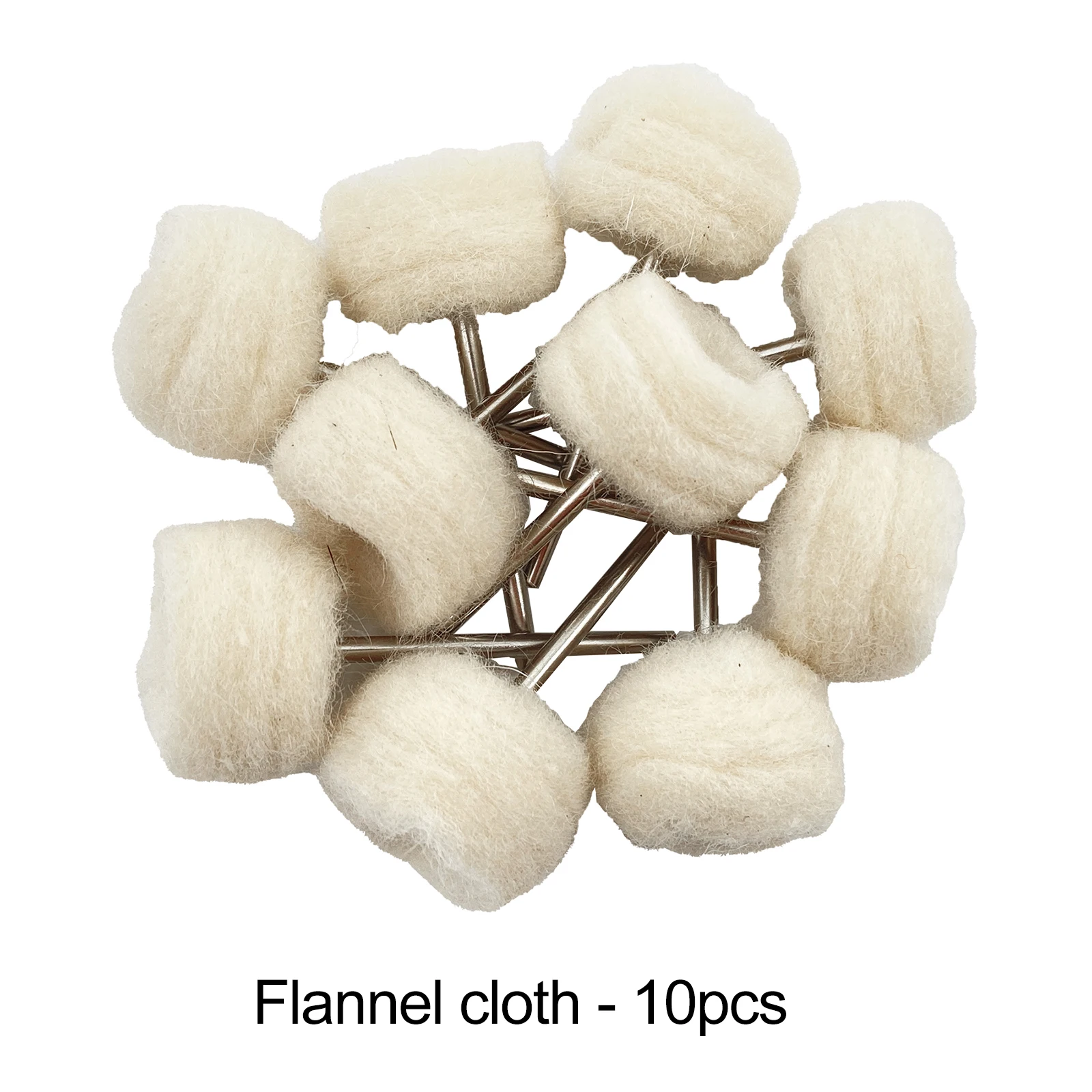 10 Teile/beutel Dental Odontologia Polieren Pinsel Rad Dreh Werkzeuge 2,35mm HP Schaft Wolle Ziege Baumwolle Schwarz Buff Zahnmedizin Laborator