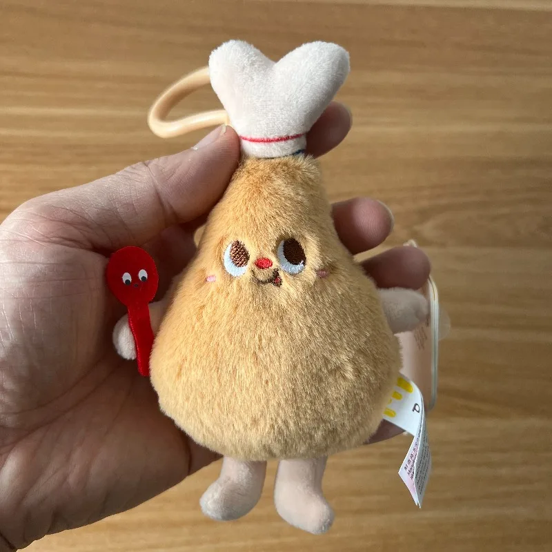 

2026 Fashion New Soft Plush Toy Gift Fried Chicken Cute Animal Stuffed Doll for Halloween and Christmas