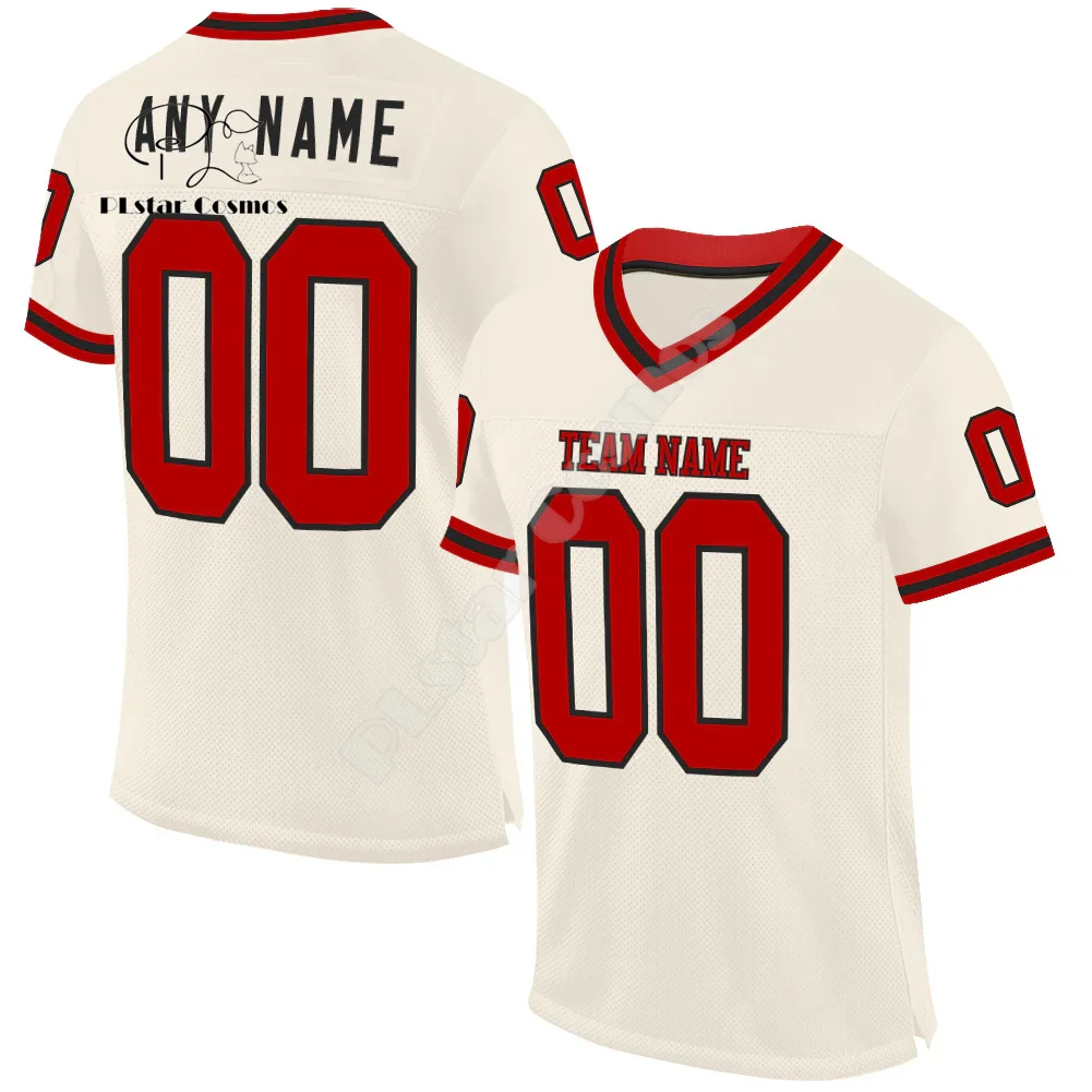 Custom Name Mesh Breathable Gradient Graffiti Soccer Football Jersey 3DPrint Harajuku Summer Streetwear Short Sleeves T-Shirts Y