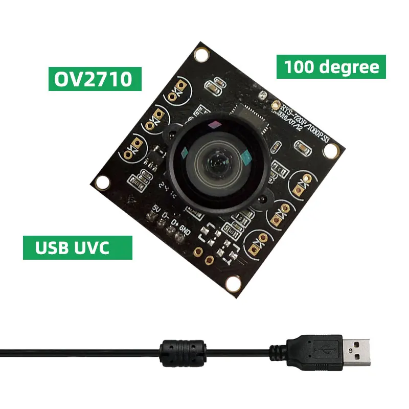 OV2710 USB amera module Autodarts camera 100 degrees 2MP1080P Industrial camera 120FPS webcam for winows android liunx
