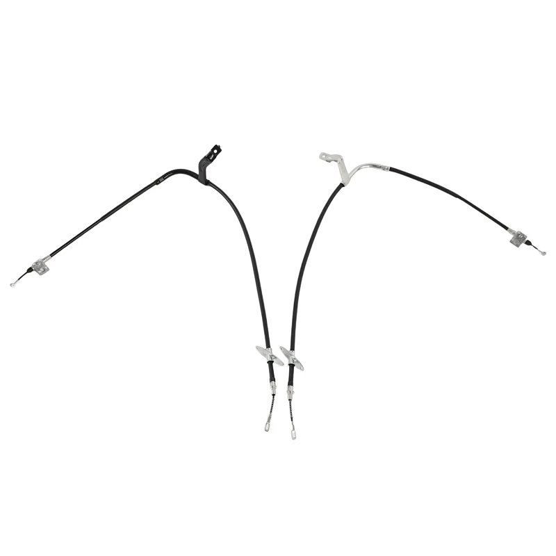 

2Pcs 4902034204 4901034202 Rear Handbrake Cable Left Right For SSANGYONG KORANDO SPORTS MUSSO II ACTYON RHINO
