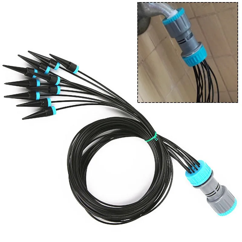 Simplify Your Gardening Routine Functional and Black Watering System at a Length of One Hundred Sixty Centimeters