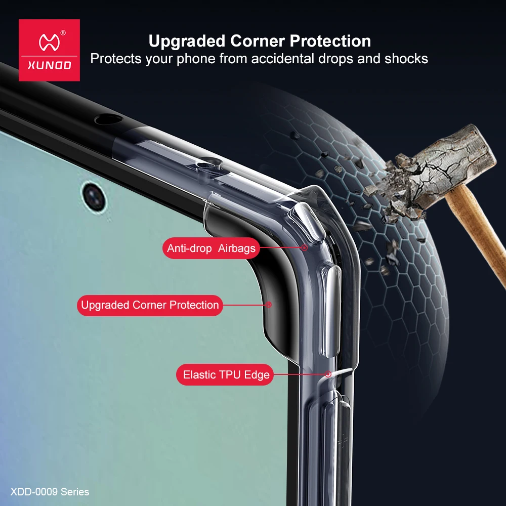 Xundd For Samsung Galaxy Z Fold 7 Case ,Airbag Shockproof Shell with Automatic Springback Hinge Protection Upgrade Half Case - náhled 3