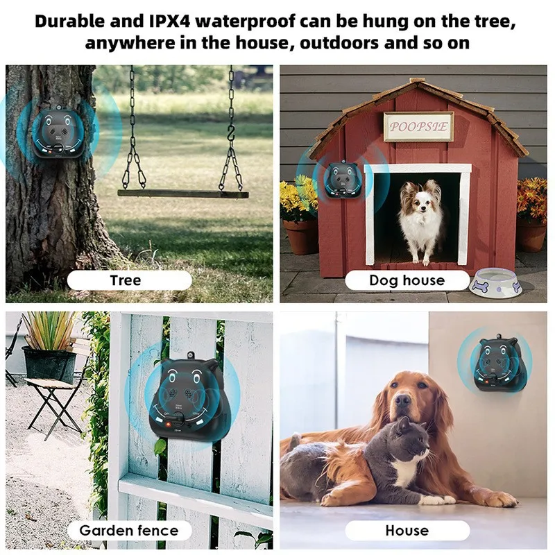 for  Pet Products Smart Ultrasonic Barking Stopper Trainer Dog Repellent Smart Dog Repellent