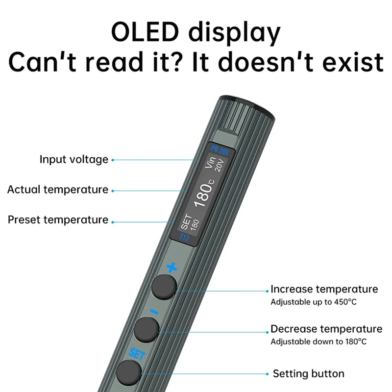 

Most-Portable Electric Soldering Iron Voltage Adjust Soldering Pen Easy To Manipulate