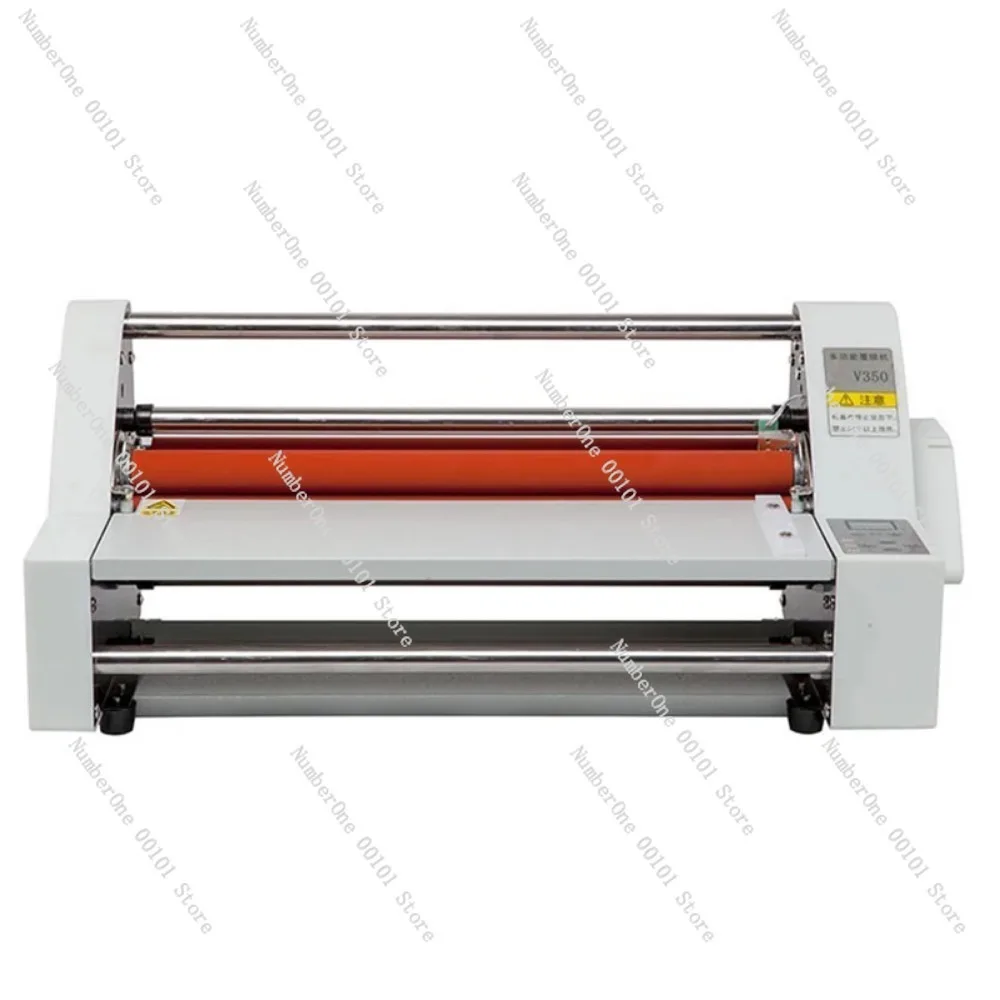 

V350 Laminating Machine Electronic Temperature Control Over Plastic Hot and Cold Laminating Single and Double-Sided Heating