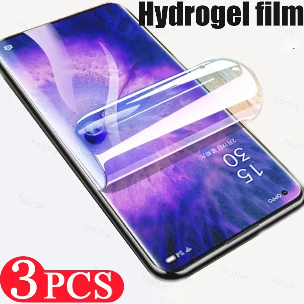 3Pcs Hydrogel Film For Oukitel WP20 WP19 WP18 WP15 S WP13 5G WP17 WP16 WP12 Pro WP9 WP10 WP8 WP7 K16 WP23 Screen Protector