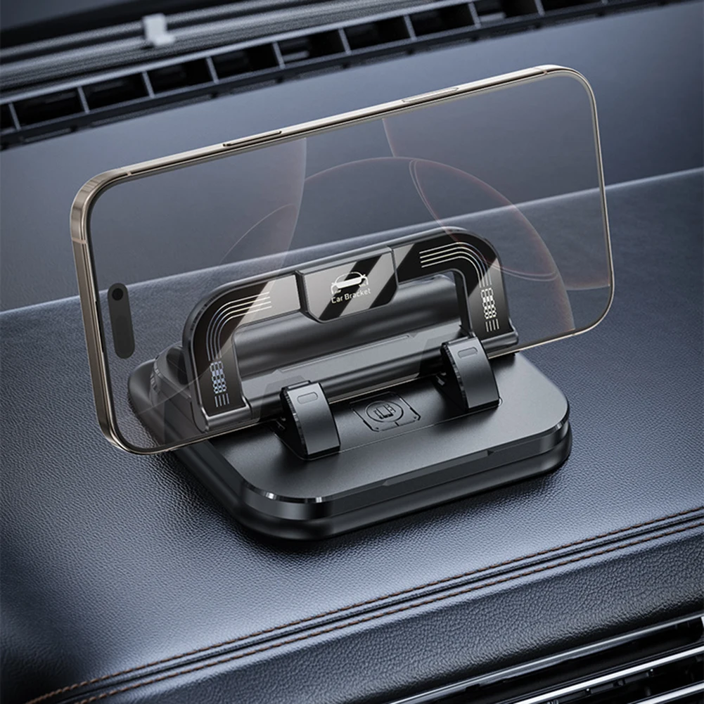 

Универсальная подставка для телефона на приборной панели автомобиля. Универсальная автомобильная совместимость. Дорожная поездка.