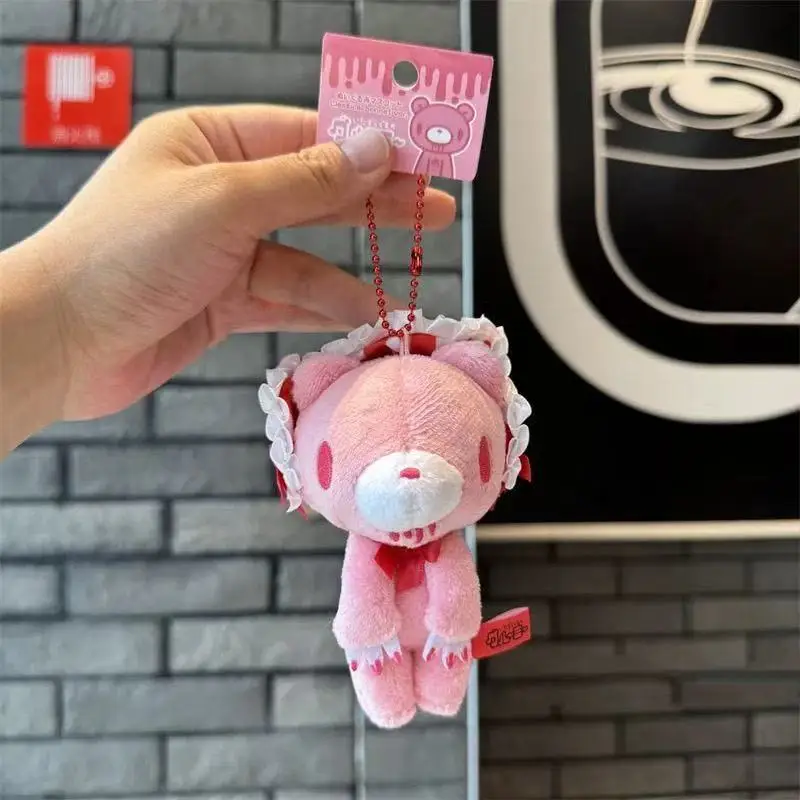 12cm Gloomy Plush Doll Keychain Anime Figure Bag Accessories Kids Stuffed Toys Cute Girls Collect Gift