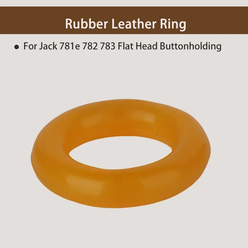 10PCS Bobbin Winder O Shape Ring Rubber Leather Ring Outside 2.5cm Inside 1.5cm for Jack 781e 782 783 Flat Head Buttonholding