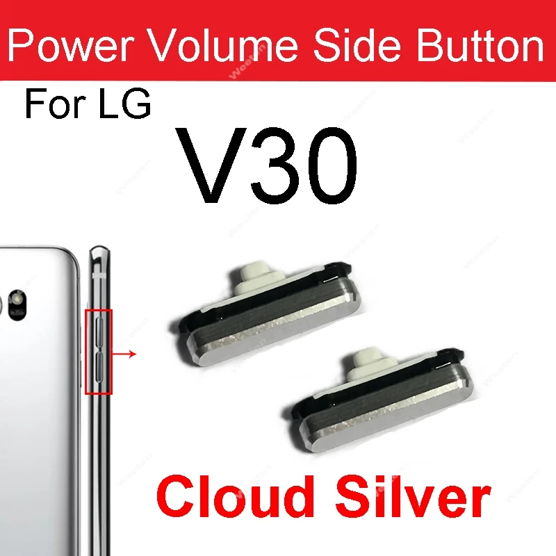 Power Volume Side Buttons For LG V20 F800 V30 H930 V35 V40 V50 V500 V50S V60 V600 On Off Power Volume Small Side Keys Parts image 4